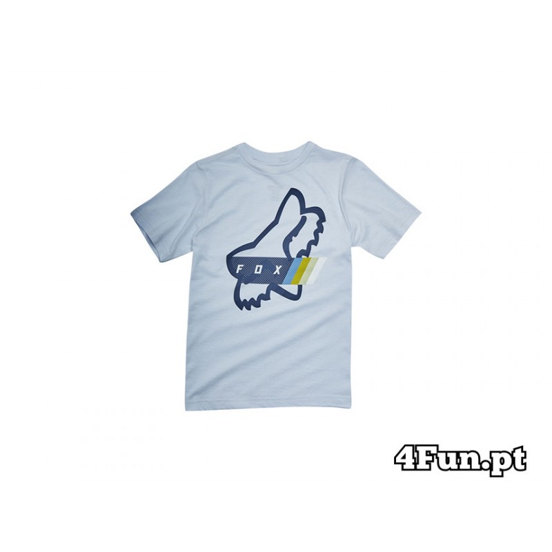 T-SHIRT FOX JUNIOR FOURTH DIVISION HEATHER GREY