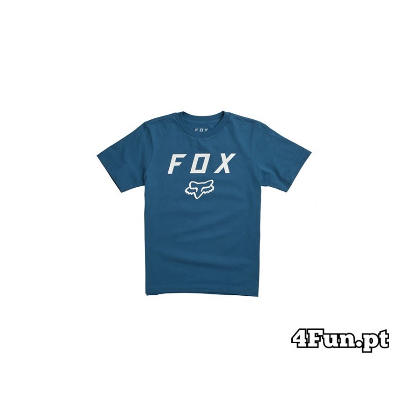 T-SHIRT FOX JUNIOR LEGACY MOTH DUSTY BLUE
