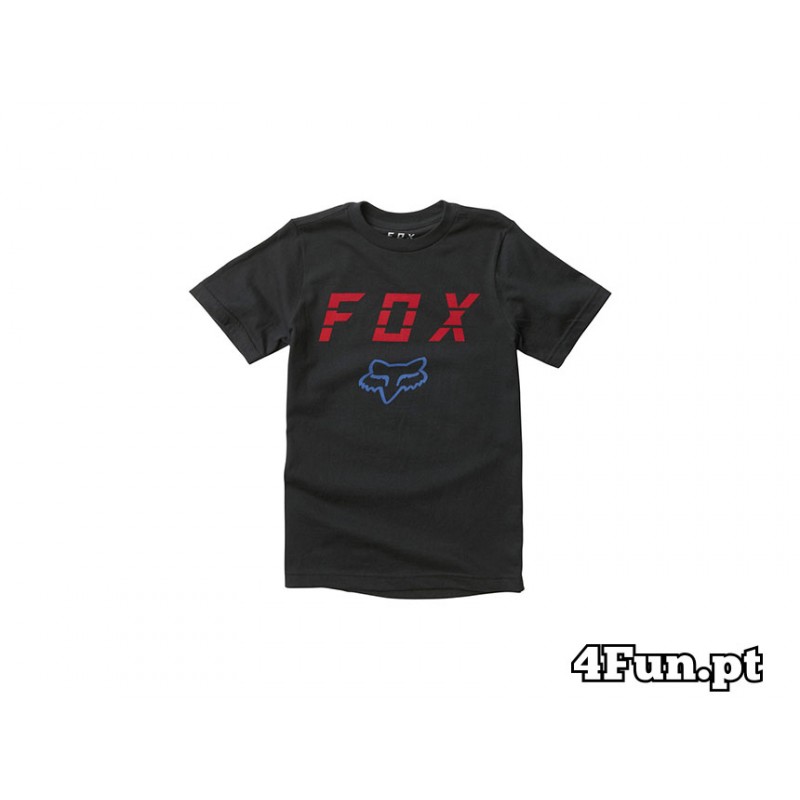 T-SHIRT FOX JUNIOR SMOKE BLOWER BLACK