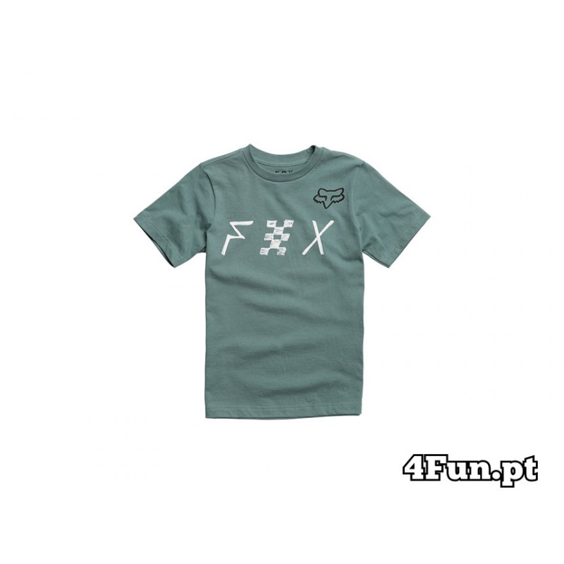 T-SHIRT FOX JUNIOR MIND BLOWN EMERALD