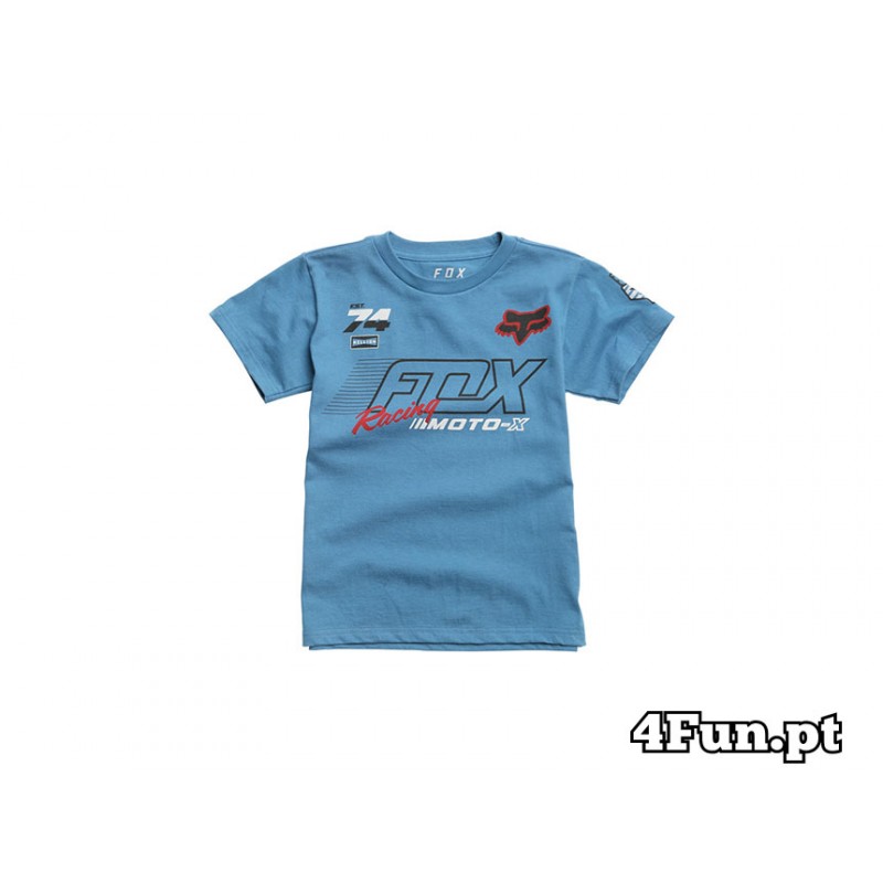 T-SHIRT FOX JUNIOR FLECTION DUST BLUE