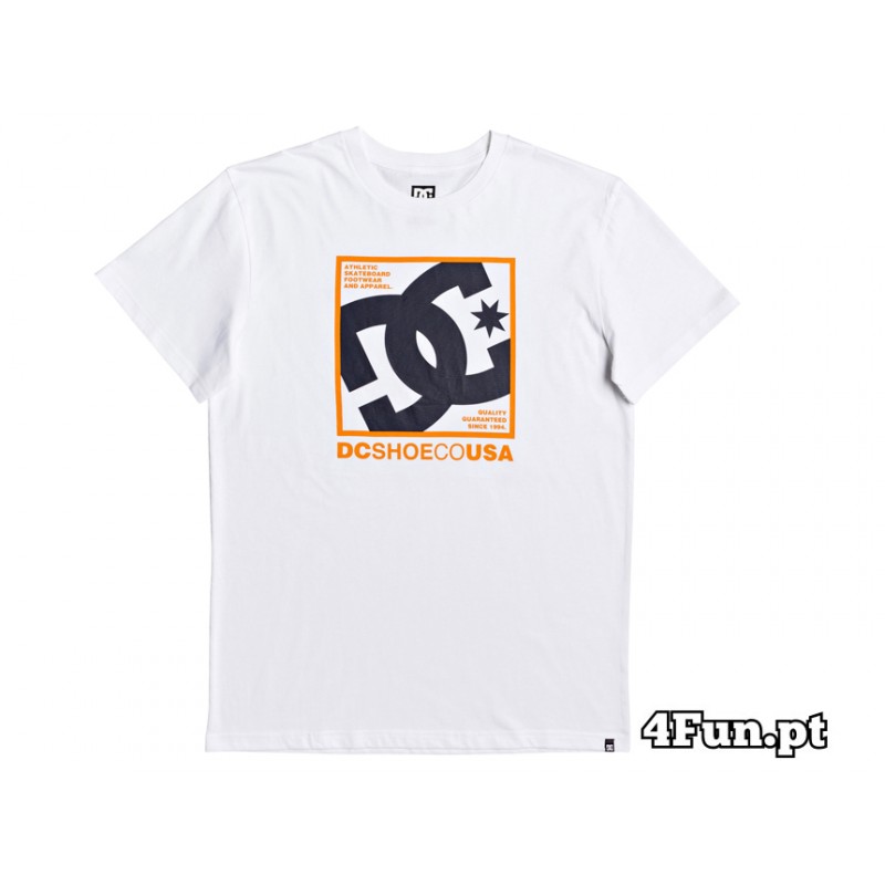 T-SHIRT DC MAGNUM CONTACT SS WHITE