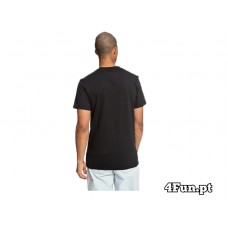 T-SHIRT DC SHOES STAR PRETO