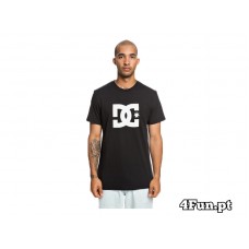 T-SHIRT DC SHOES STAR PRETO