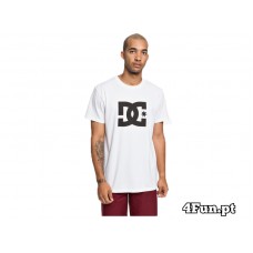 T-SHIRT DC SHOES STAR BRANCO
