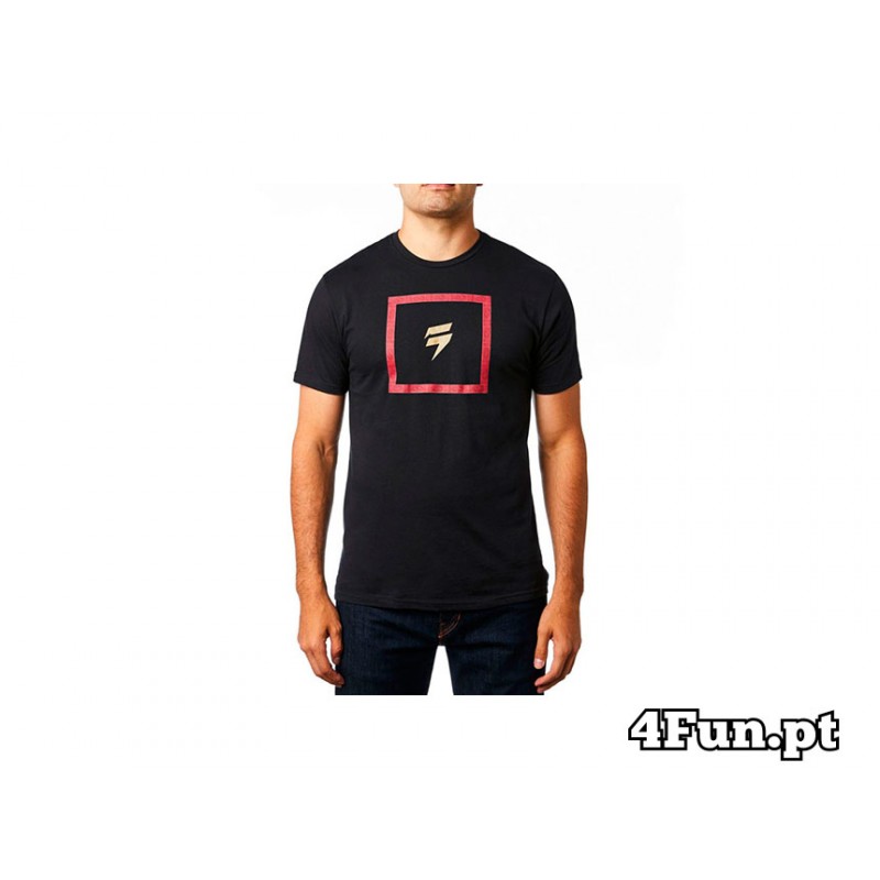 T-SHIRT SHIFT 3LACK LABEL MUERTE BLACK