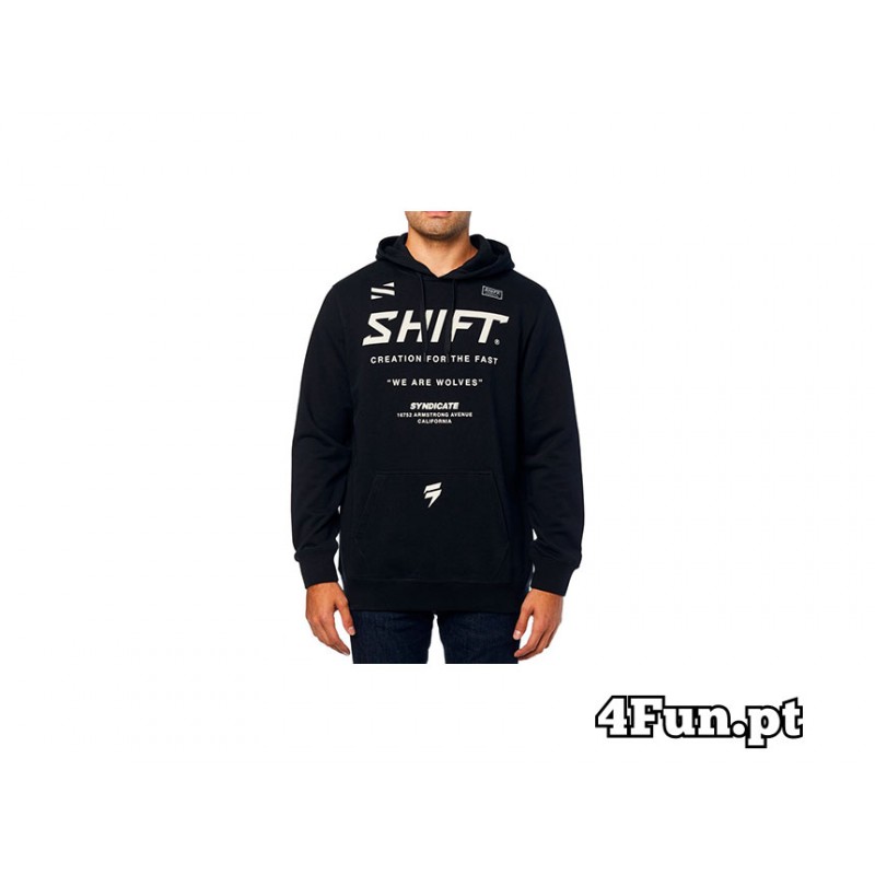 HOODIE SHIFT MUSE BLACK