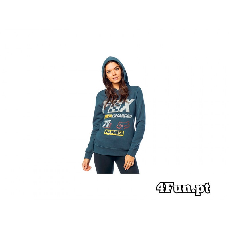 HOODIE FOX GIRLS SUPERCHARGED