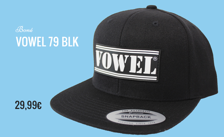 VOWEL SNAPBACK 79 BLK